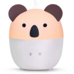 Prikupen ultrazvočni difuzor Koala z LED osvetlitvijo, primeren za otroke