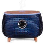 Difuzor Temida z vgrajeno uro in modro LED osvetlitvijo