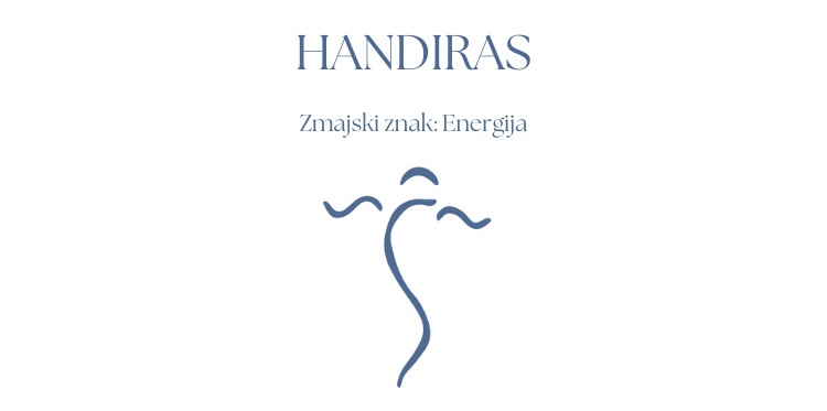 Zmajski znak Handiras, ki simbolizira energijo in vitalnost